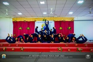 Program 03: Yoga day celebration at Trincomalee Campus