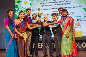 Debate Victory! Trincomalee Siddha Students Triumph at World Ayurveda Day 2024